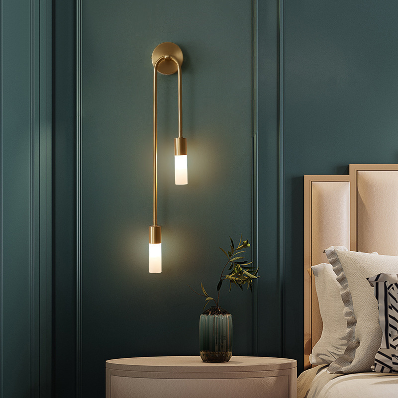 Glass Bed - Lampu Dinding LED Dekoratif Nordik Kreatif