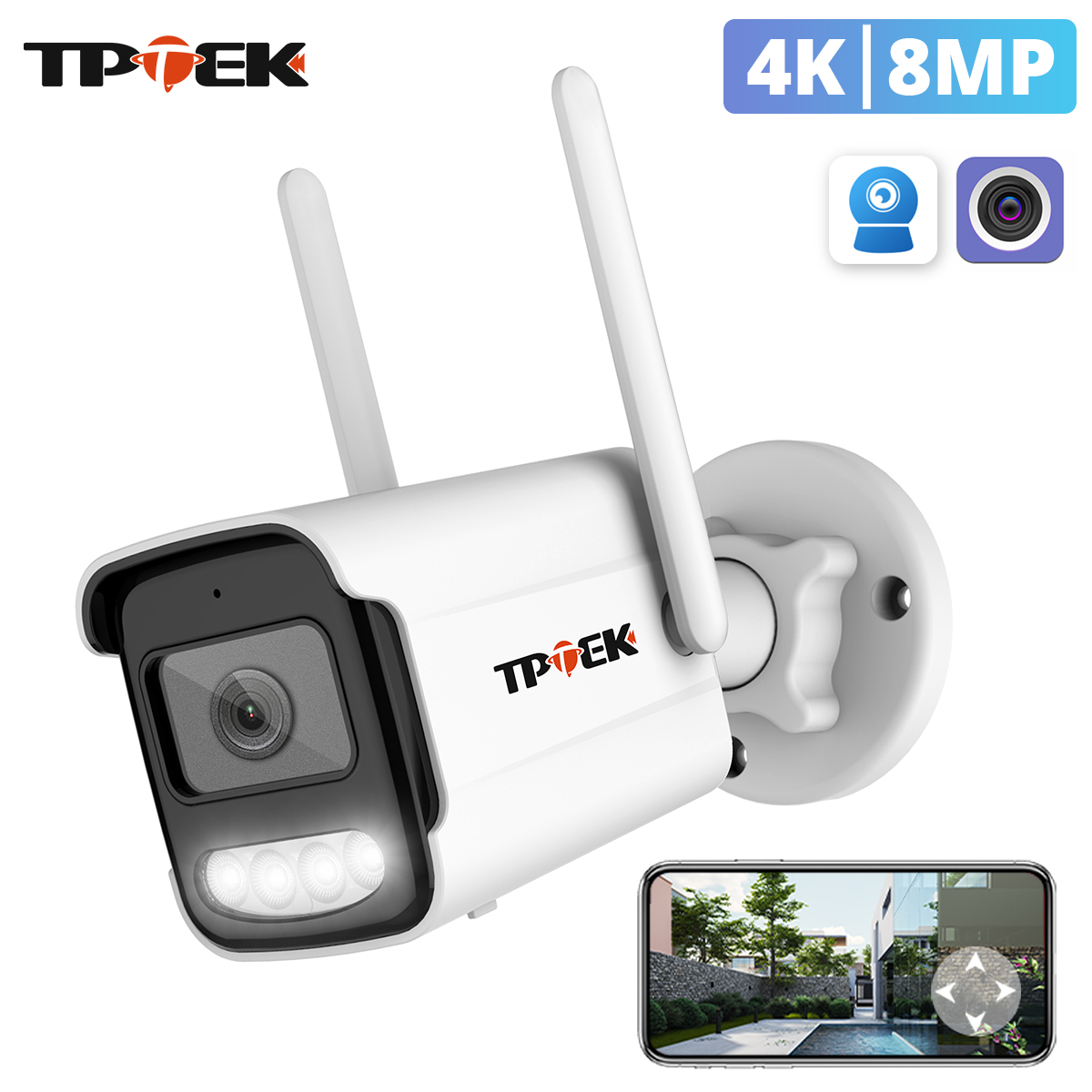 Btt Skr Mini - Kamera IP 8MP 4K Kamera Pengintai