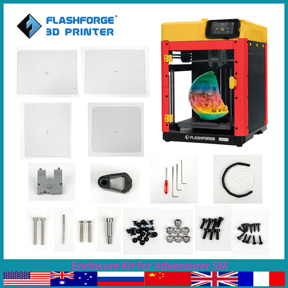 Enclosure 3D Printer - Kit Panel Penutup FLASHFORGE untuk Kit