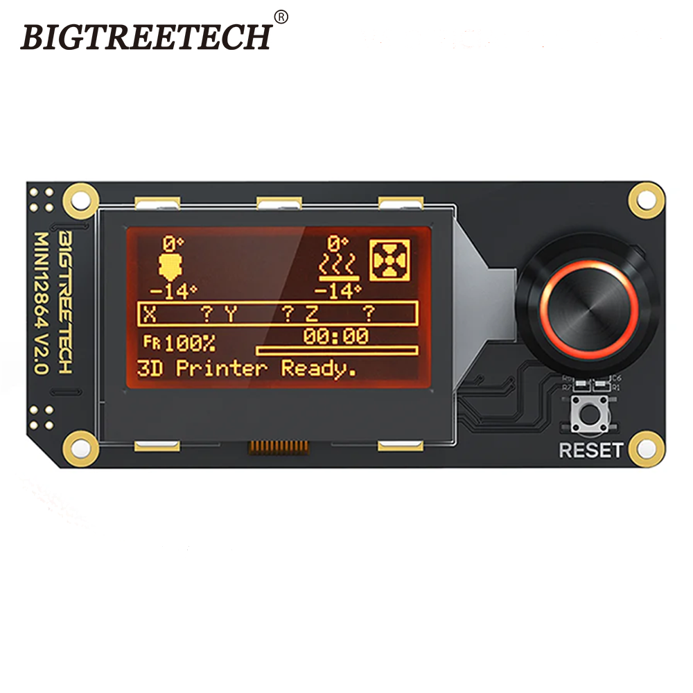 Skr Mini E3 - BIGTREETECH MINI 12864 V2.0 layar tampilan