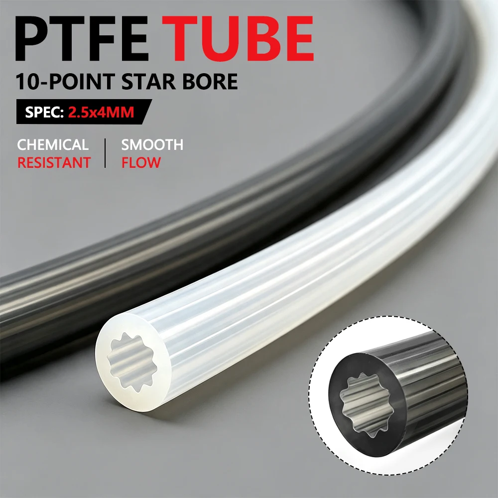 Bowden Tube - Selang PTFE Tahan Suhu Tinggi 4x2,5