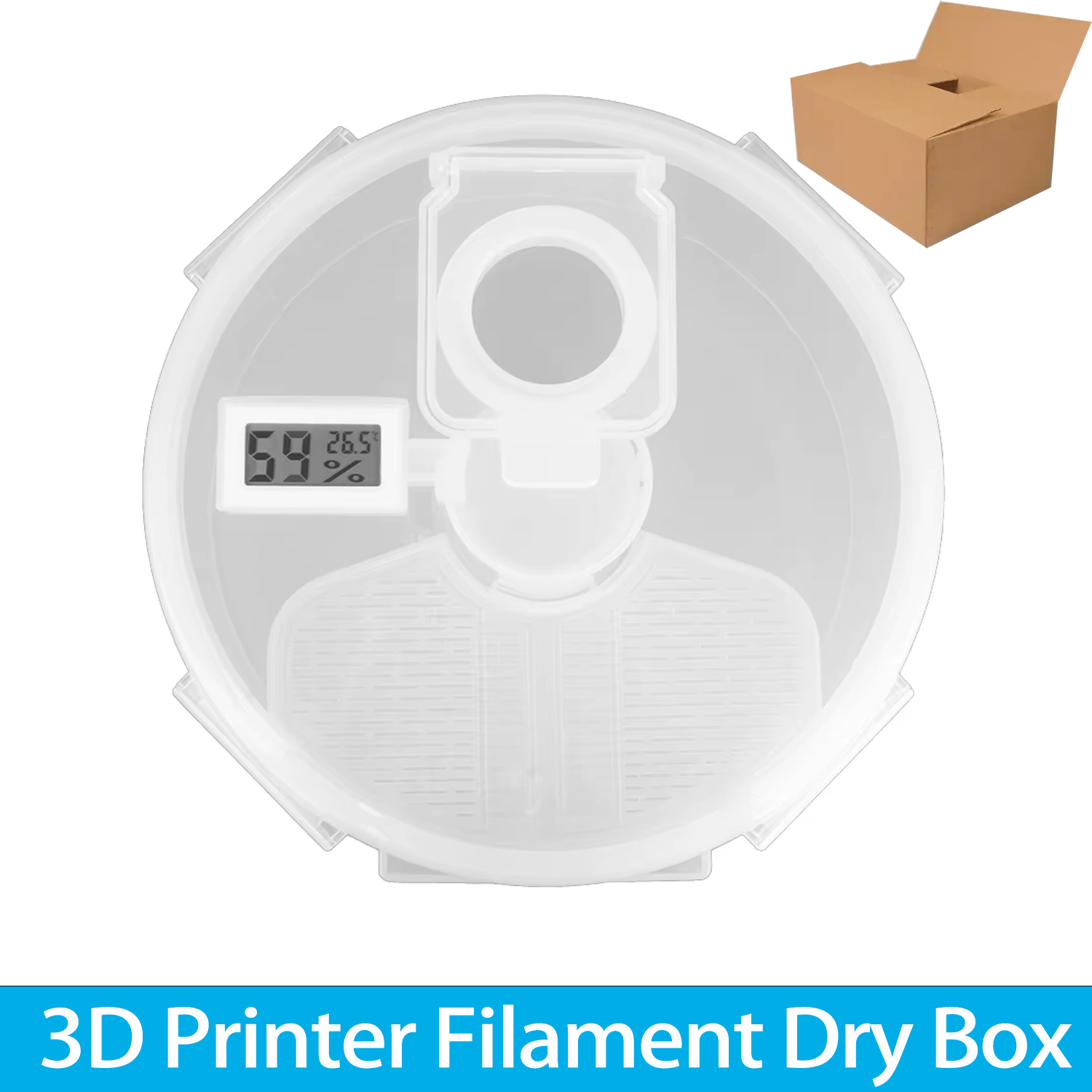 Enclosure 3D Printer - Kotak Filamen PLA 1KG untuk Printer