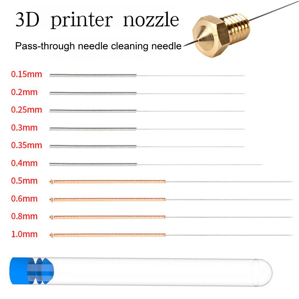 Fdm Printer - Kit Pembersih Nosel Baja Tahan Karat