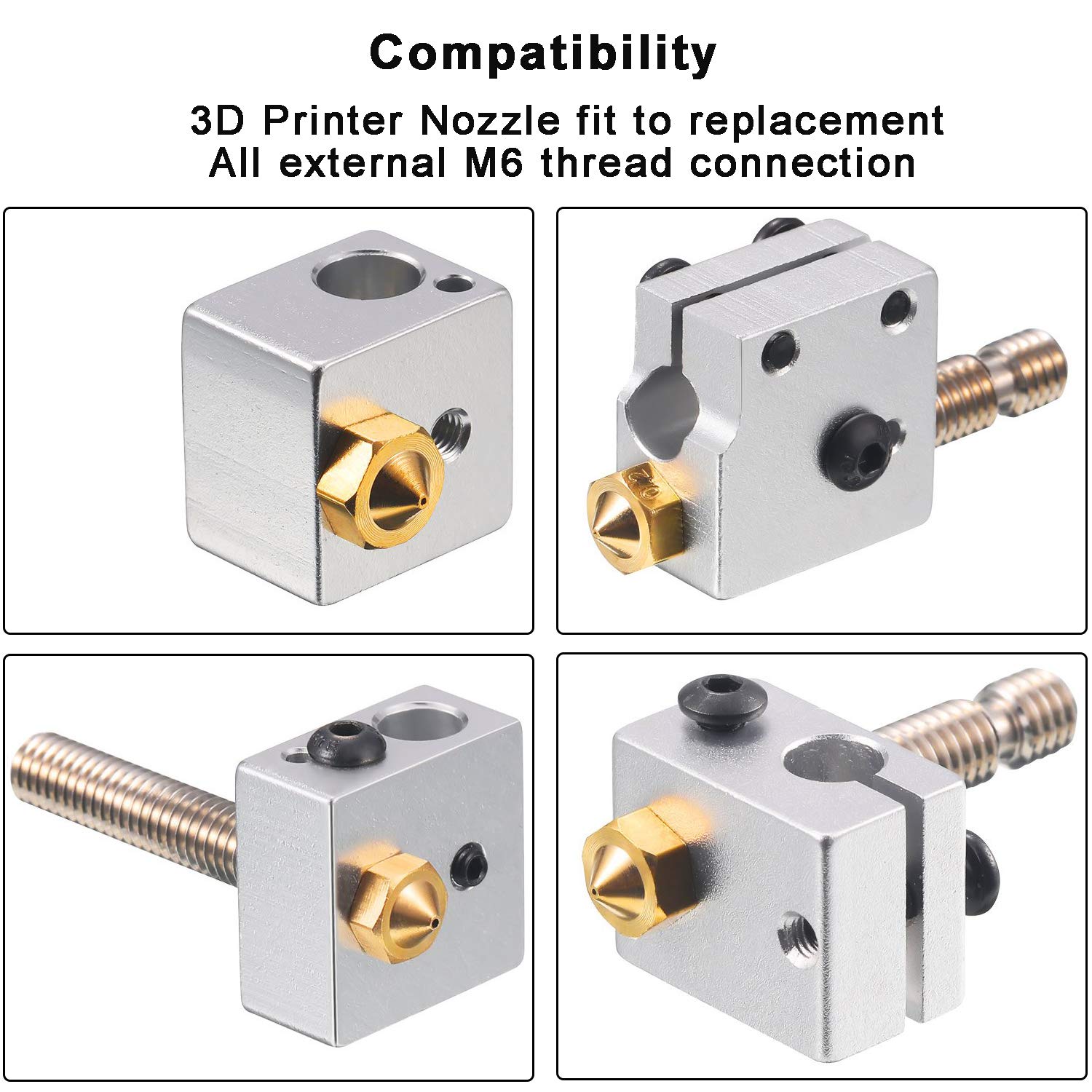 Nozel Kuningan 0.4mm untuk Hot - Hotend 0.4Mm ulasan dan harga