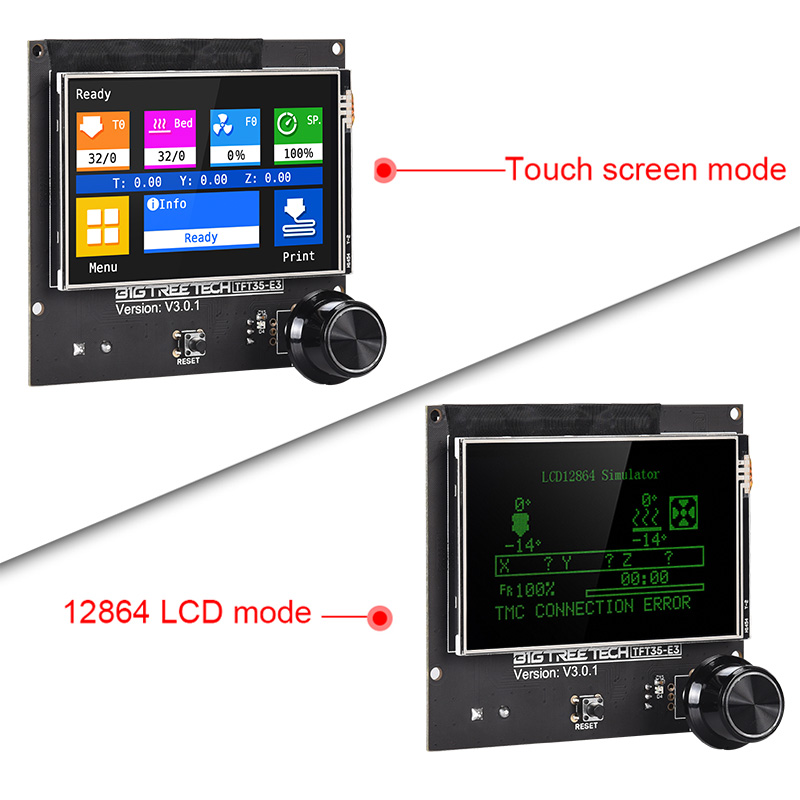 BIGTREETECH 12864 LCD, TFT35 E - Btt Skr Mini ulasan dan harga