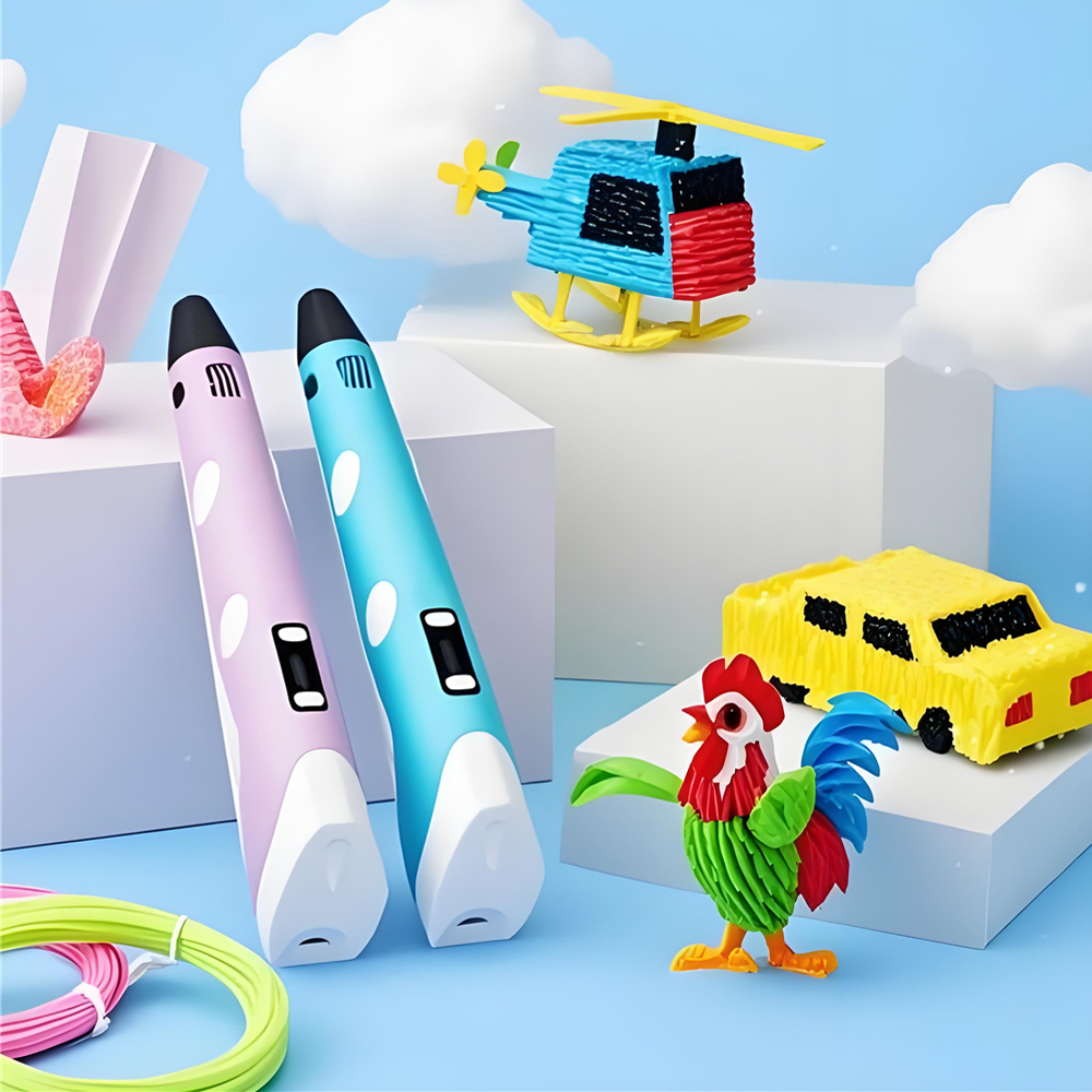 Pena 3D dengan Layar LCD Kompa - Pla Filament ulasan dan harga