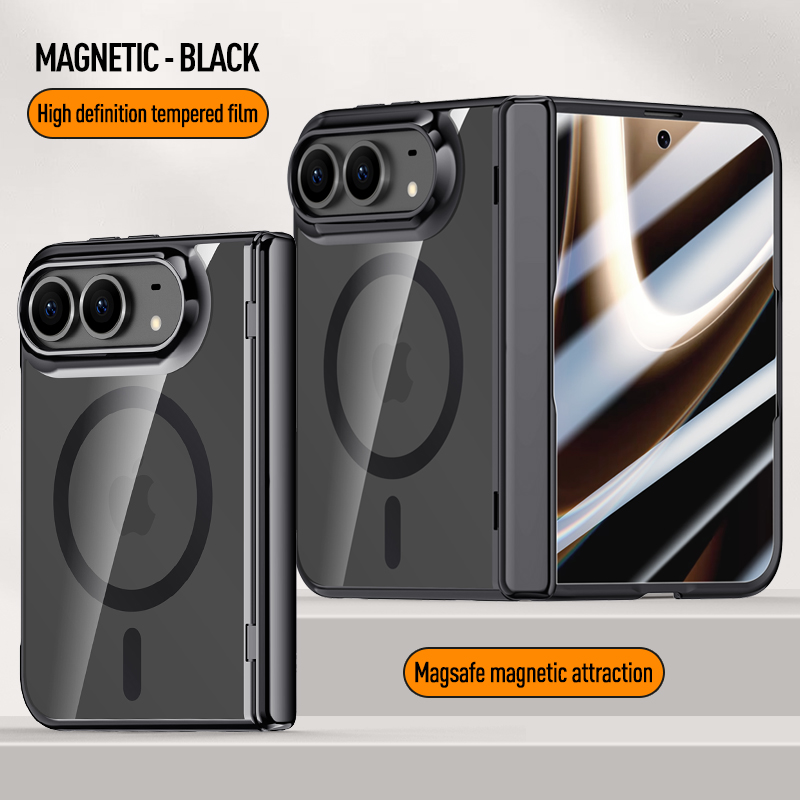 Casing Ponsel Magnetik Transpa - Glass Bed ulasan dan harga