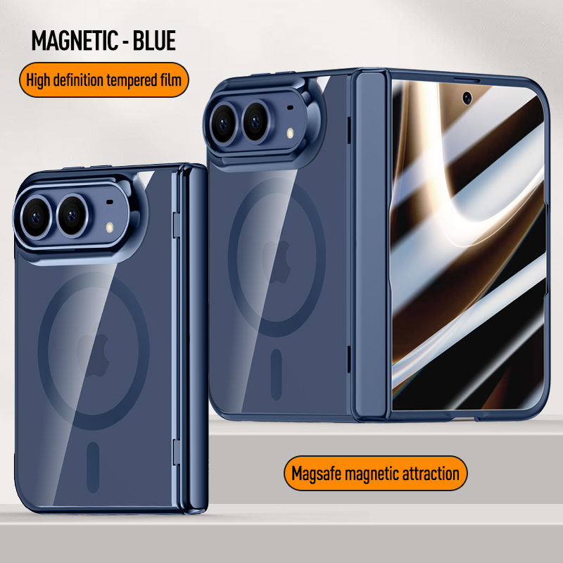 Casing Ponsel Magnetik Transpa - Glass Bed ulasan dan harga