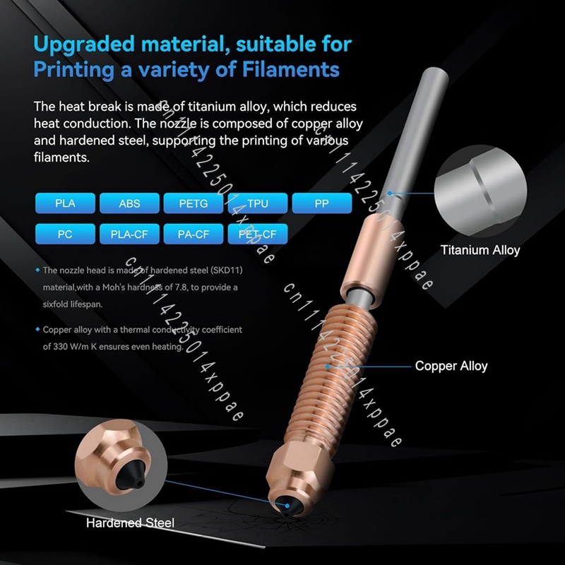 Untuk Printer 3D Creality K1/K - Printer Nozzle ulasan dan harga