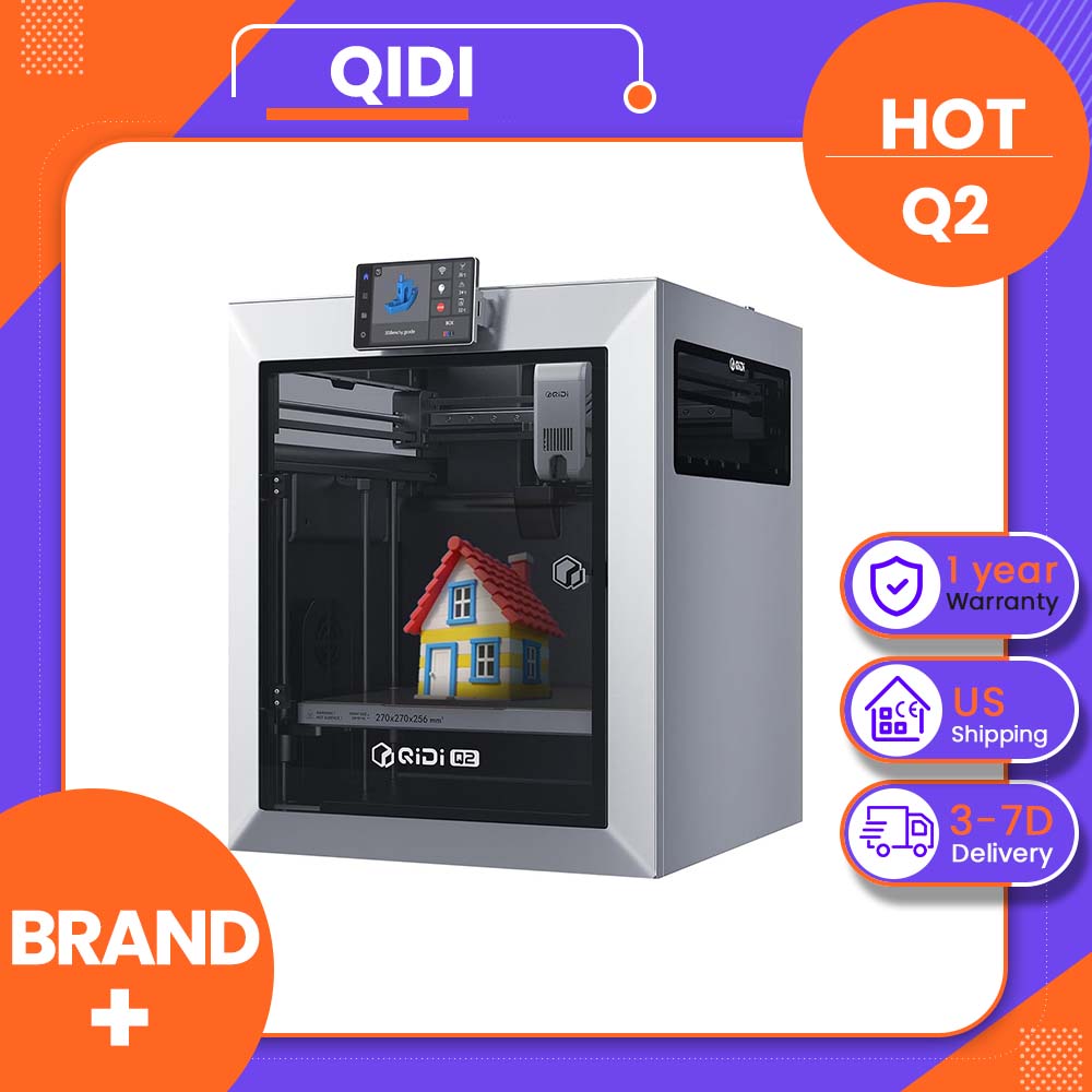 Printer 3D QIDI Q2 – Perataan  - Enclosure 3D Printer ulasan dan harga