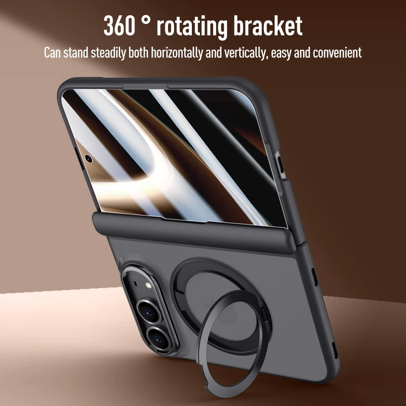 Casing Ponsel dengan Braket Ma - Glass Bed ulasan dan harga