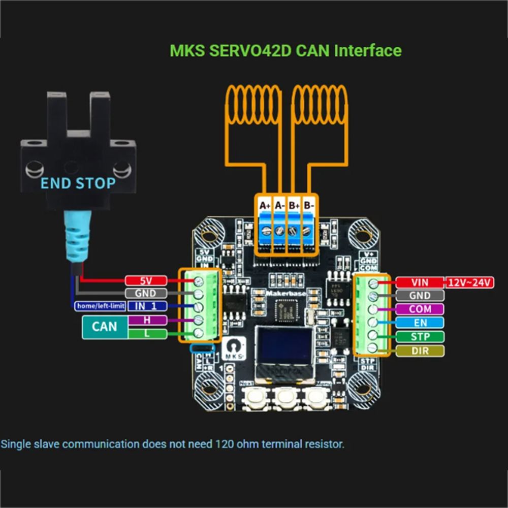 [AC18 Digital]/SERVO42D 40 CAN - Closed Loop Stepper Motor Nema 17 ulasan dan harga