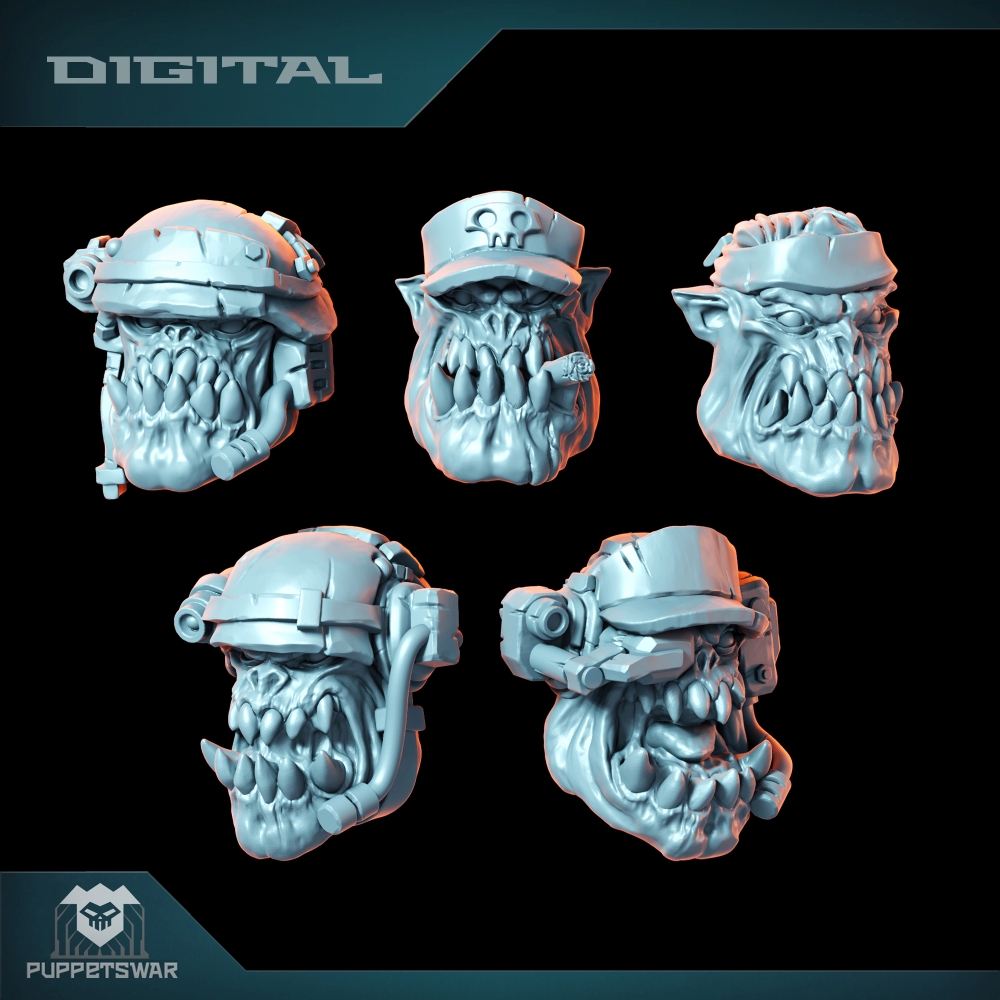 Pasukan Orc Ultimate Badasses, - Resin Printer ulasan dan harga
