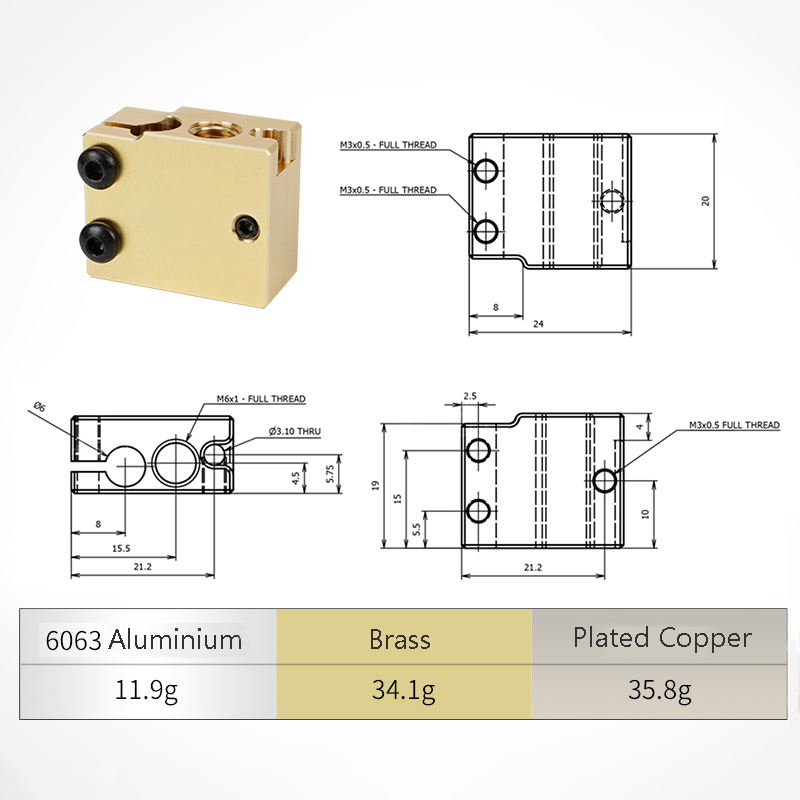 Kualitas Tinggi PT100 Blok Dip - Direct Drive Extruder ulasan dan harga