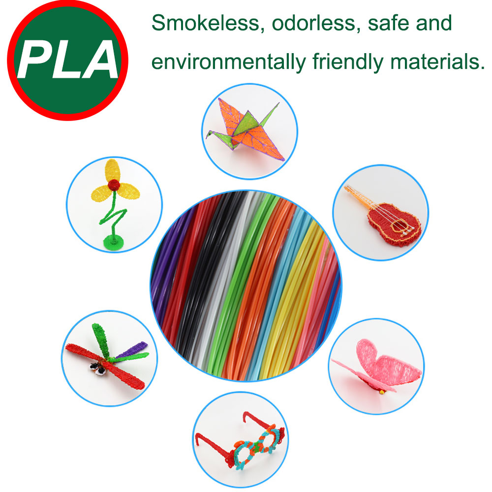 Pena Cetak 3D Anak-anak dengan - Pla Filament ulasan dan harga