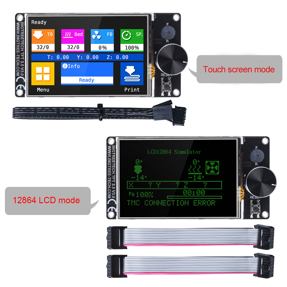BIGTREETECH TFT35 V3.0 papan E - Skr Mini E3 ulasan dan harga