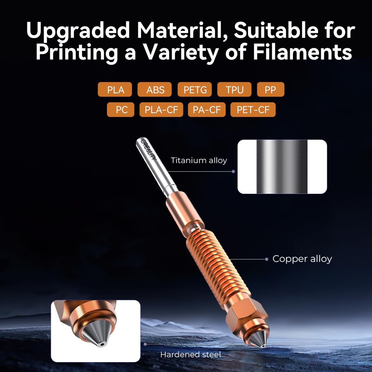 Creality Ender-3 V3 SE/KE Hote - High Flow Ceramic Hotend ulasan dan harga