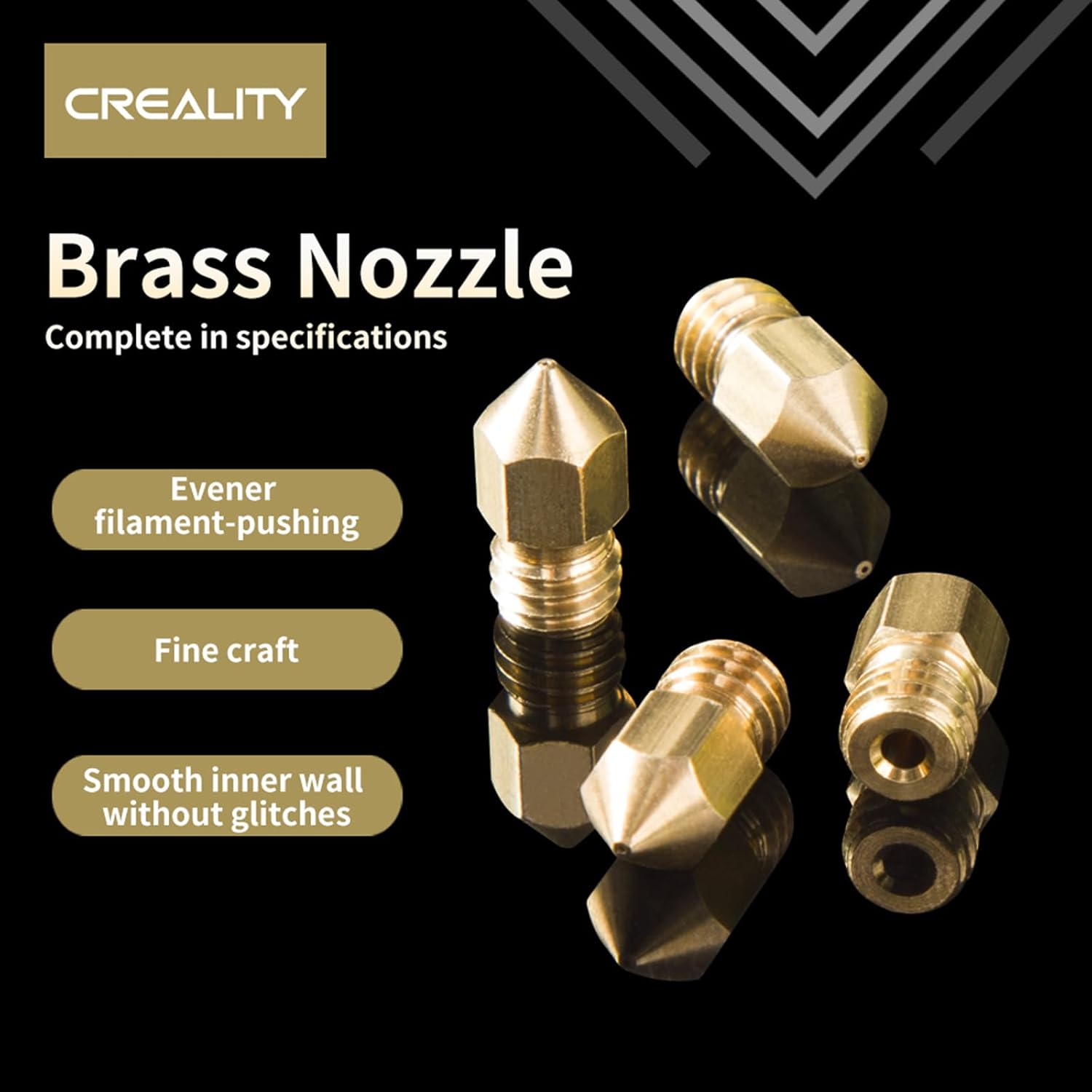 Nozel Resmi Creality Ender 3/E - Hotend 0.4Mm ulasan dan harga