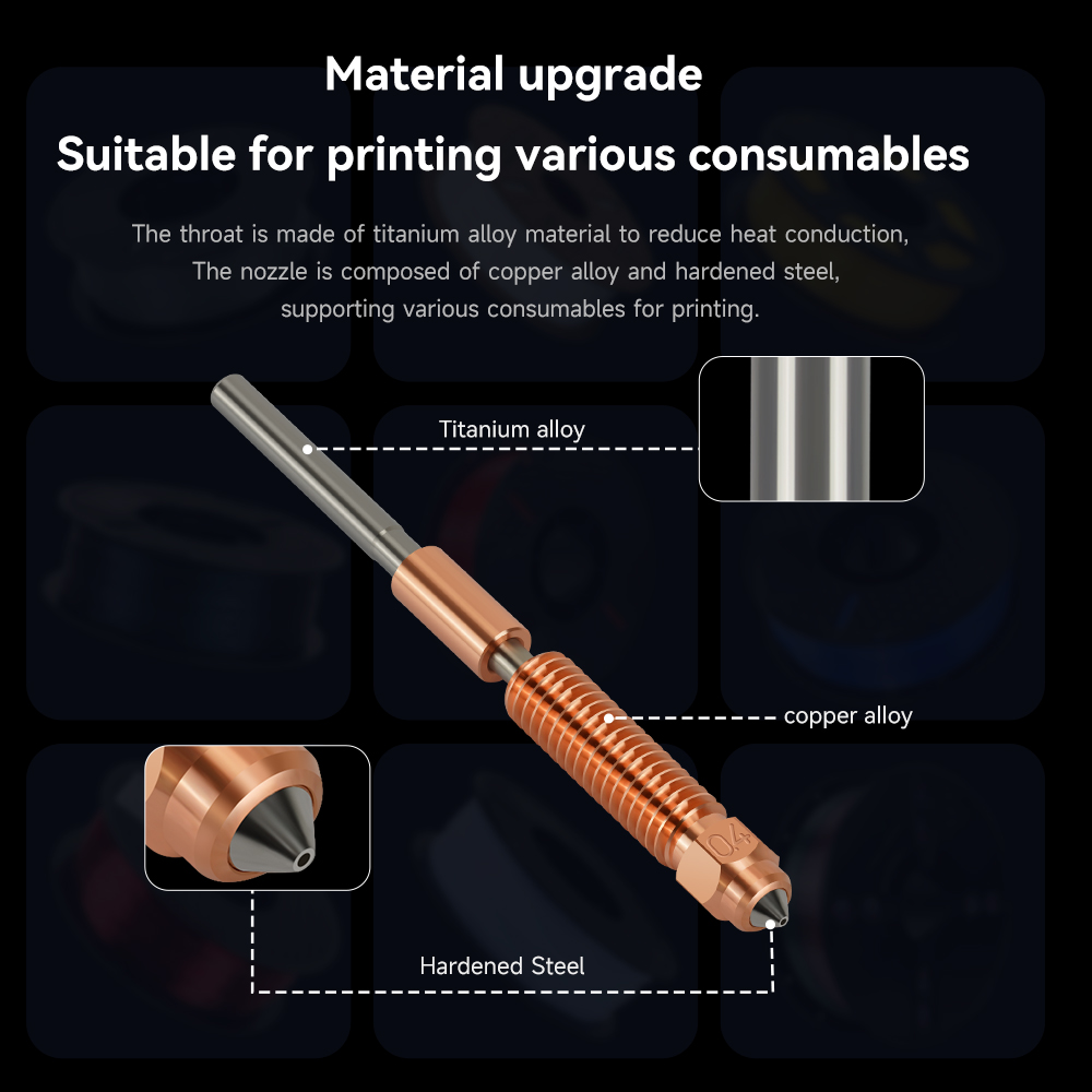 2026 Hotend Baru Untuk Crealit - High Flow Ceramic Hotend ulasan dan harga