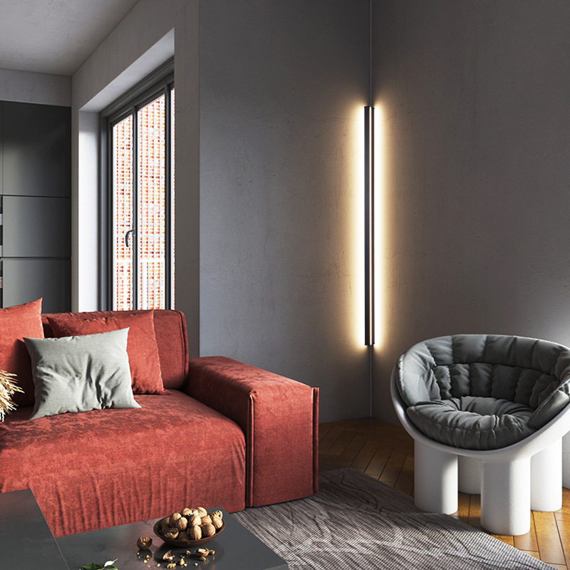 Lampu Dinding Sudut Strip Panj - Glass Bed ulasan dan harga