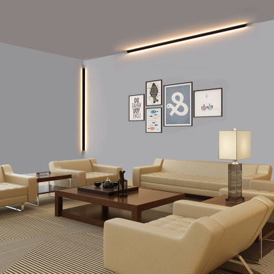 Lampu Dinding Sudut Strip Panj - Glass Bed ulasan dan harga