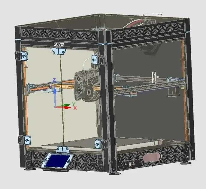 Sovol SV08 Kit Casing PC Lengk - Enclosure 3D Printer ulasan dan harga