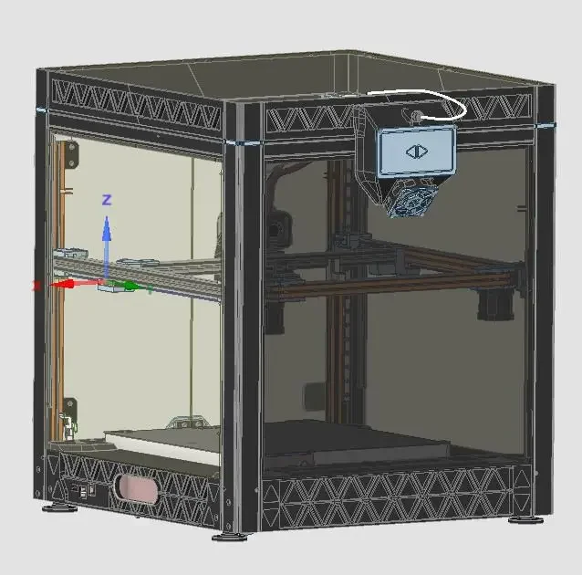 Sovol SV08 Kit Casing PC Lengk - Enclosure 3D Printer ulasan dan harga