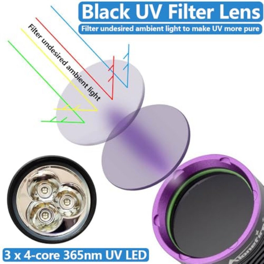 Senter UV SV43 36W 365nm, Lamp - Uv Resin ulasan dan harga