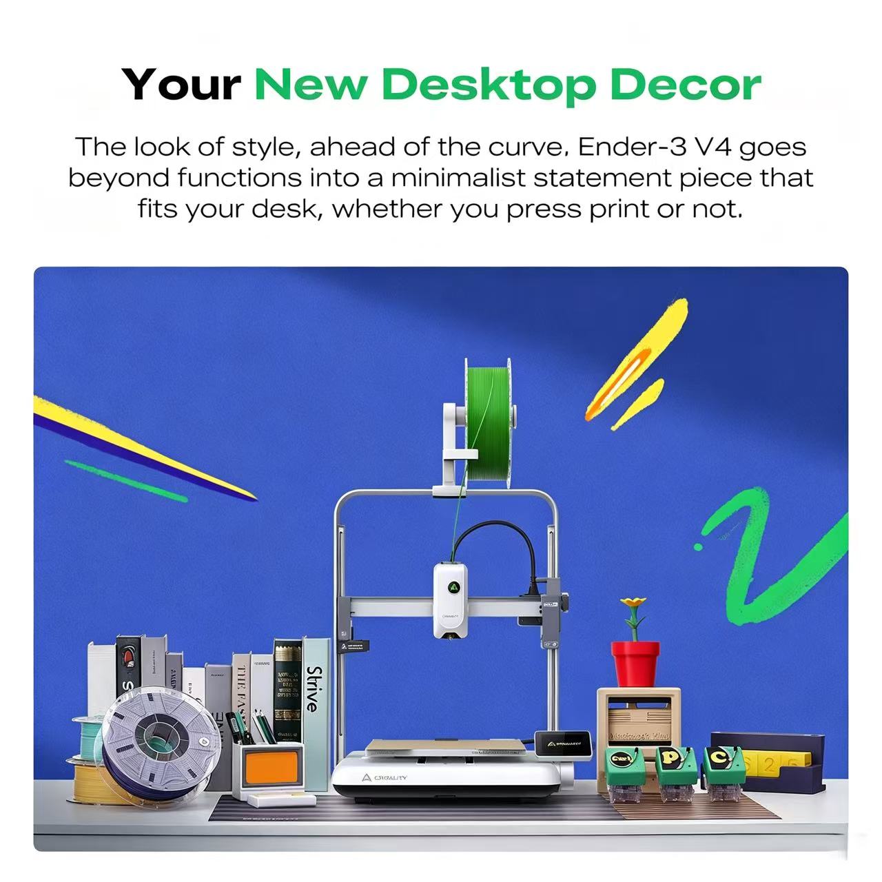 Creality Ender‑3 V4 Combo Desk - Corexy 3D Printer Kit ulasan dan harga