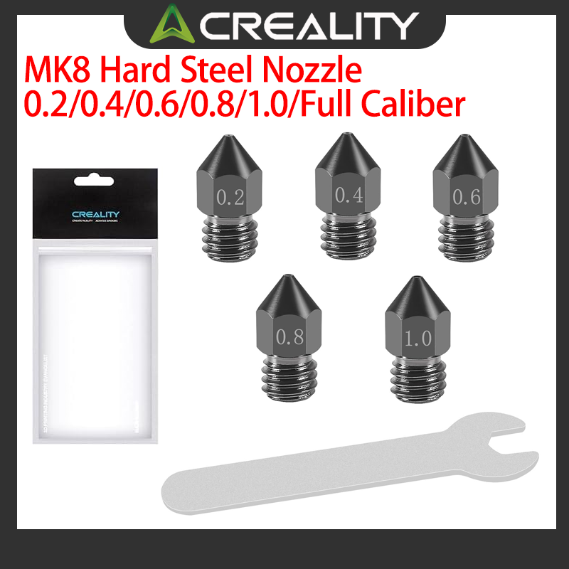 Nozel Baja Keras MK8 Resmi Cre - Hotend 0.4Mm ulasan dan harga