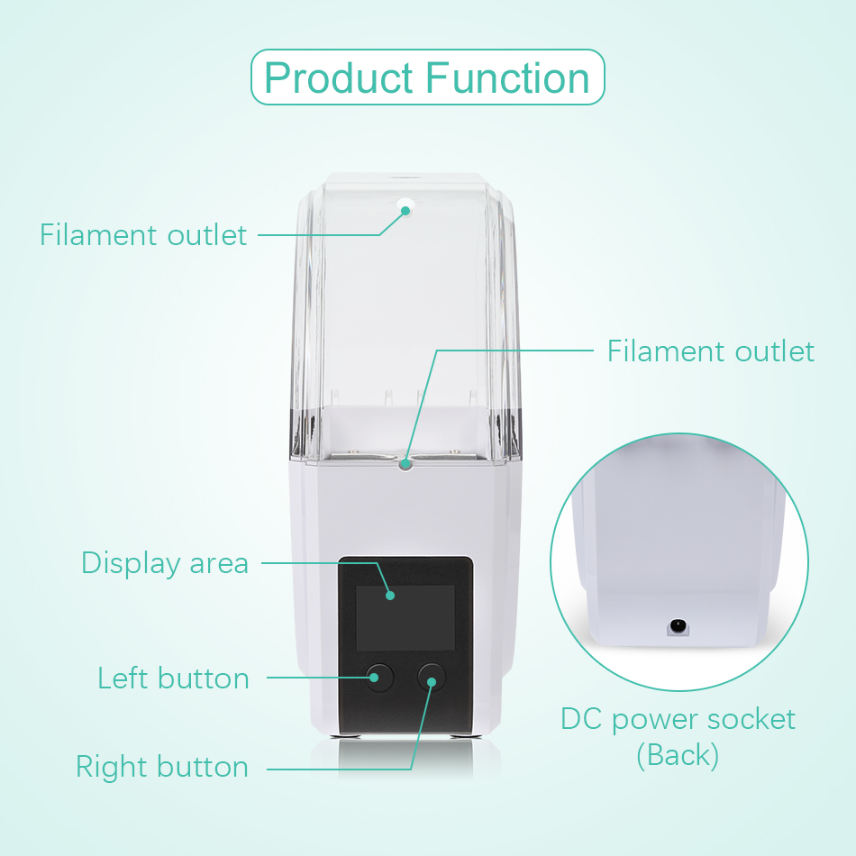 SUNLU pengering filamen S1 Plu - Enclosure 3D Printer ulasan dan harga