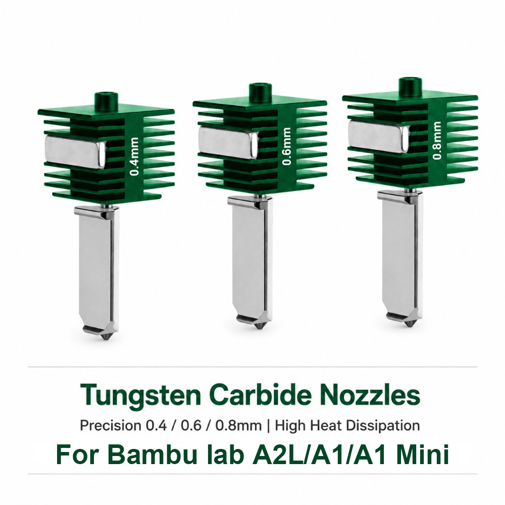 Hotend Terintegrasi yang Ditin - Nozzle Tungsten ulasan dan harga