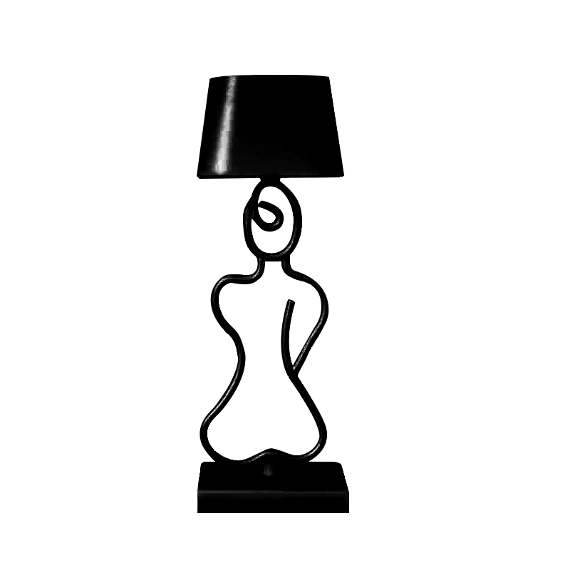 Lampu Meja LED Modern Tanpa Ka - Glass Bed ulasan dan harga